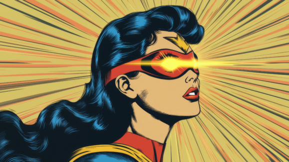 mediamice_super_woman_laser_vision_cartoon_pop_art_comics_style_4fe728e6 2d12 4f51 9fd6 8a23d097f77b topaz upscale 4x